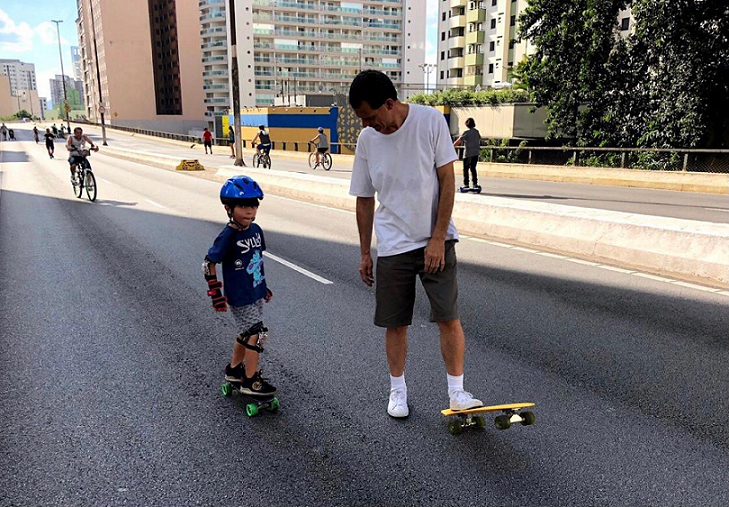 Renascer em Ciclos, skate com meu neto e...