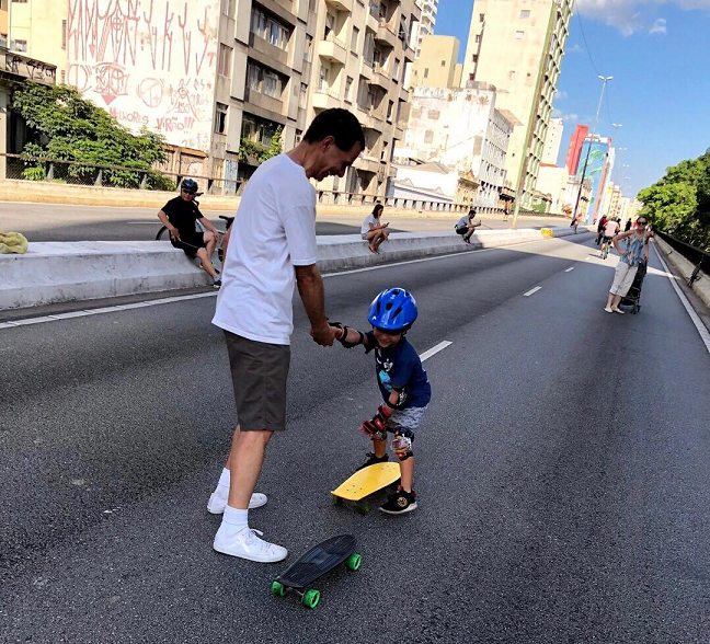 Renascer em Ciclos, skate com meu neto e...