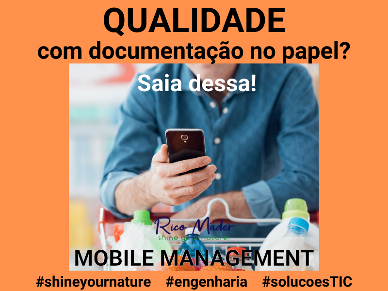 qualidade com mobile managment ricomader