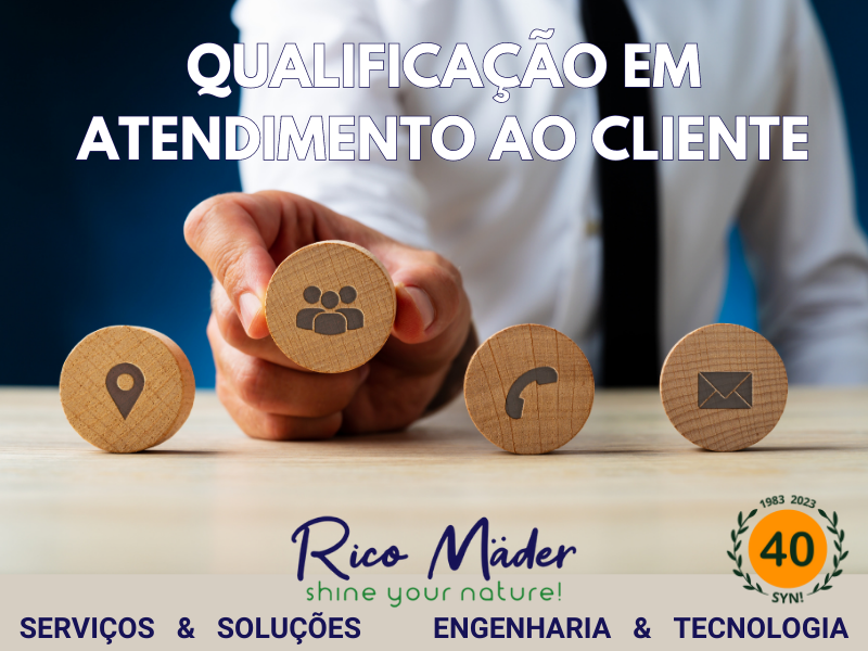 Qualificação em Atendimento ao Cliente ricomader.com.br