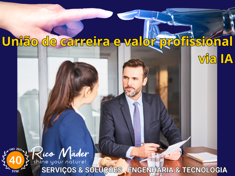 União de carreira e valor profissional via IA