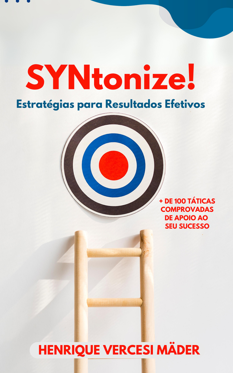 SYNtonize! imagem da capa de um livro e E-book contendo técnicas, métodos e modelos para resolver problemas