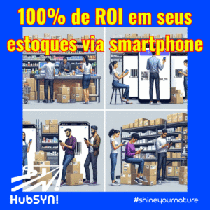100% de ROI em seus estoques via smartphone