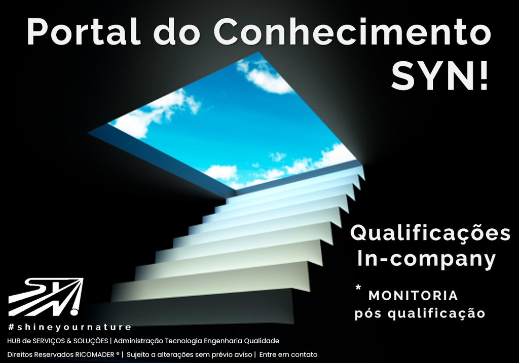 Portal do Conhecimento SYN! qualificações valiosas